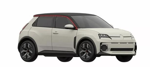 雷诺 5 E-Tech专利图泄露，复古电动掀背车