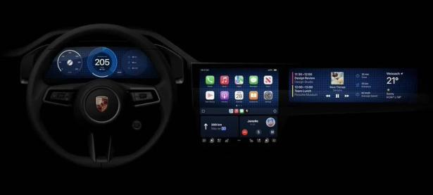 保时捷、阿斯顿马丁车型将率先搭载苹果新版CarPlay