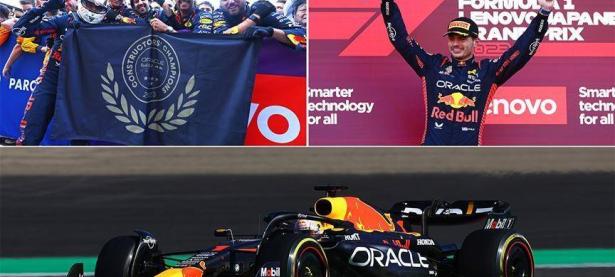 Oracle Red Bull Racing蝉联F1车队积分榜冠军